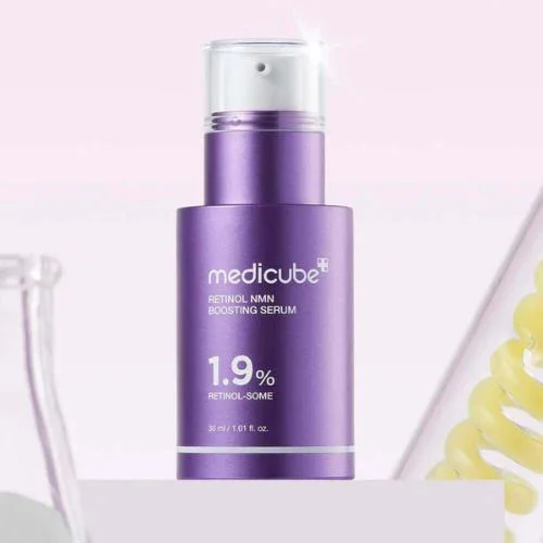 Medicube Medicube Retinol NMN Boosting Serum for Sensitive Skin, Moisturising Essence